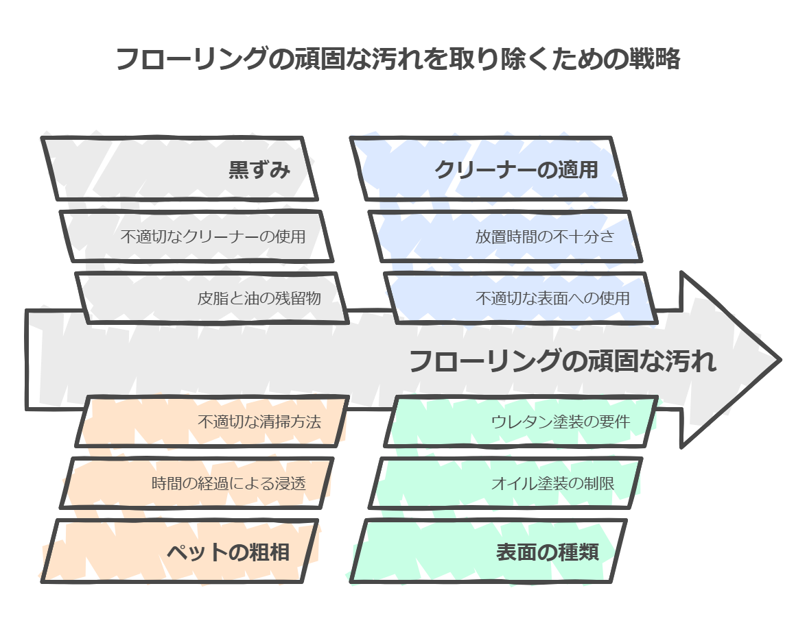 黒ずみ・皮脂汚れ・ペット汚れ…しつこい汚れには丁寧な対処を